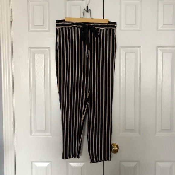 Striped work pants, M, Dynamite, a bit stretchy - Picture 5 of 5